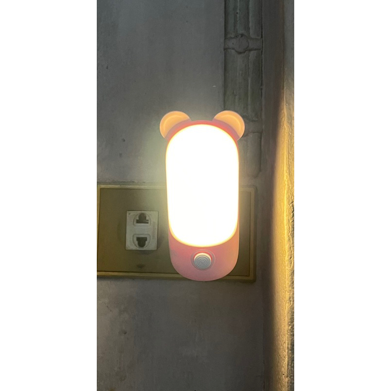 LED Night Light ไฟกลางคืน ไฟทางเดิน 2 สี 0.8W