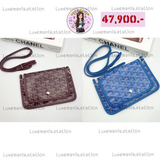 👜: New!! Goyard Plumet with Strap‼️ก่อนกดสั่งรบกวนทักมาเช็คสต๊อคก่อนนะคะ‼️