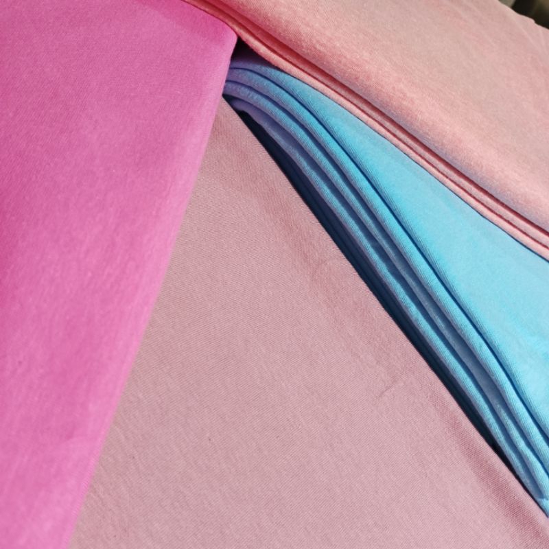 ผ้าเมตร รวมสี ผ้ายืดเรียบ เนื้อตัดเสื้อ คอตตอน32, คอตตอนอินเตอร์ล๊อค, คอตตอนสลาฟ, คอตตอนผสม - รูปที่ 6