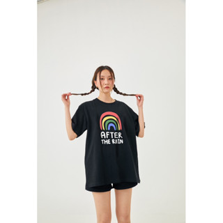 เสื้อยืดสกรีนลาย Style crayon - After the rain t-shirt