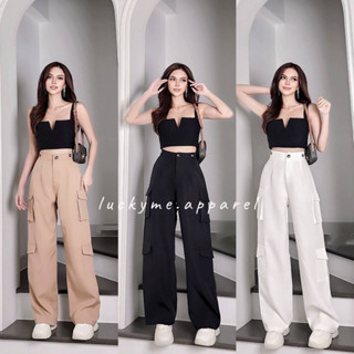 New cargo pants 💗 3 สี