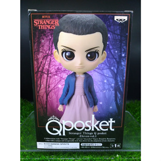 (ของแท้) อีเลเว่น สเตรนเจอร์ ธิงส์ Q Posket Stranger Things Netflix - Eleven vol.1