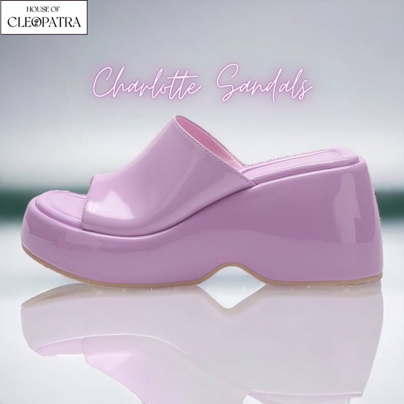 {พร้อมส่ง}รองเท้าส้นสีสันแบบตัวแม่ใส่สวยขายาวเพรียว #รุ่นสวม - รูปที่ 3