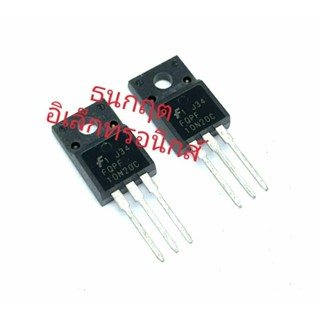 FQPF10N20C TO220 9.5A 200V MOSFET N-Fet มอสเฟต ทรานซิสเตอร์ สินค้าพร้อมส่ง (ราคา1ตัว)