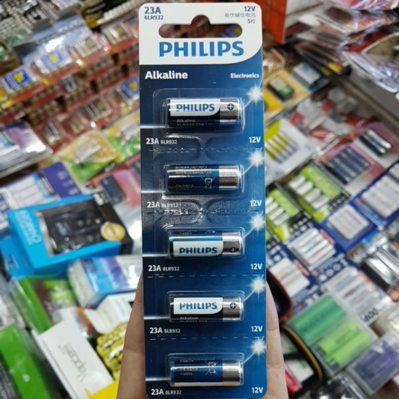 ถ่านรีโมท Philips อัลคาไลน์ 23A 12V ของใหม่ ของแท้ – โปรปัง