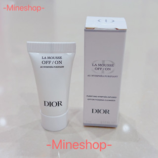 เทสเตอร์DIOR Purifying Nymphea-Infused OFF/ON Foaming Cleanser ของแท้💯%