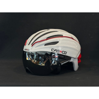 หมวกจักรยาน CASCO SPEEDAIRO  White Size M