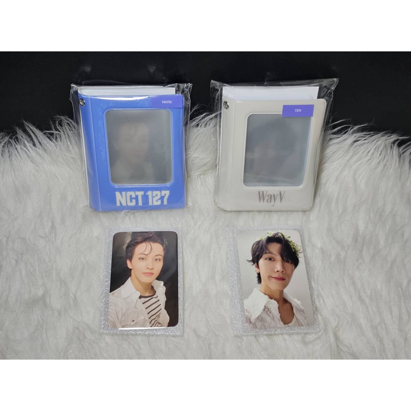[พร้อมส่ง] NCT127 / WayV - The Photo card collect book - MARK, TEN