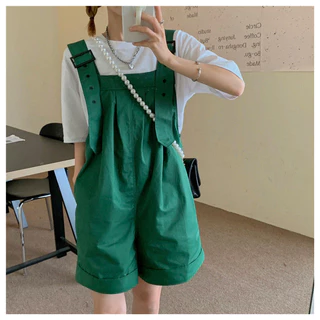 Overalls พร้อมส่งเอี้ยมกางเกง เอี๊ยมยีนส์ กางเกงยีนส์ไซส์ใหญ่ ชุดเอี๊ยม ผ้าคอตตอนอย่างดี 6002