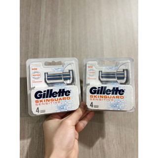 Gillette SKINGUARD sensitive(8 ชิ้น) ใบมีดโกน สำรอง แพ็ค