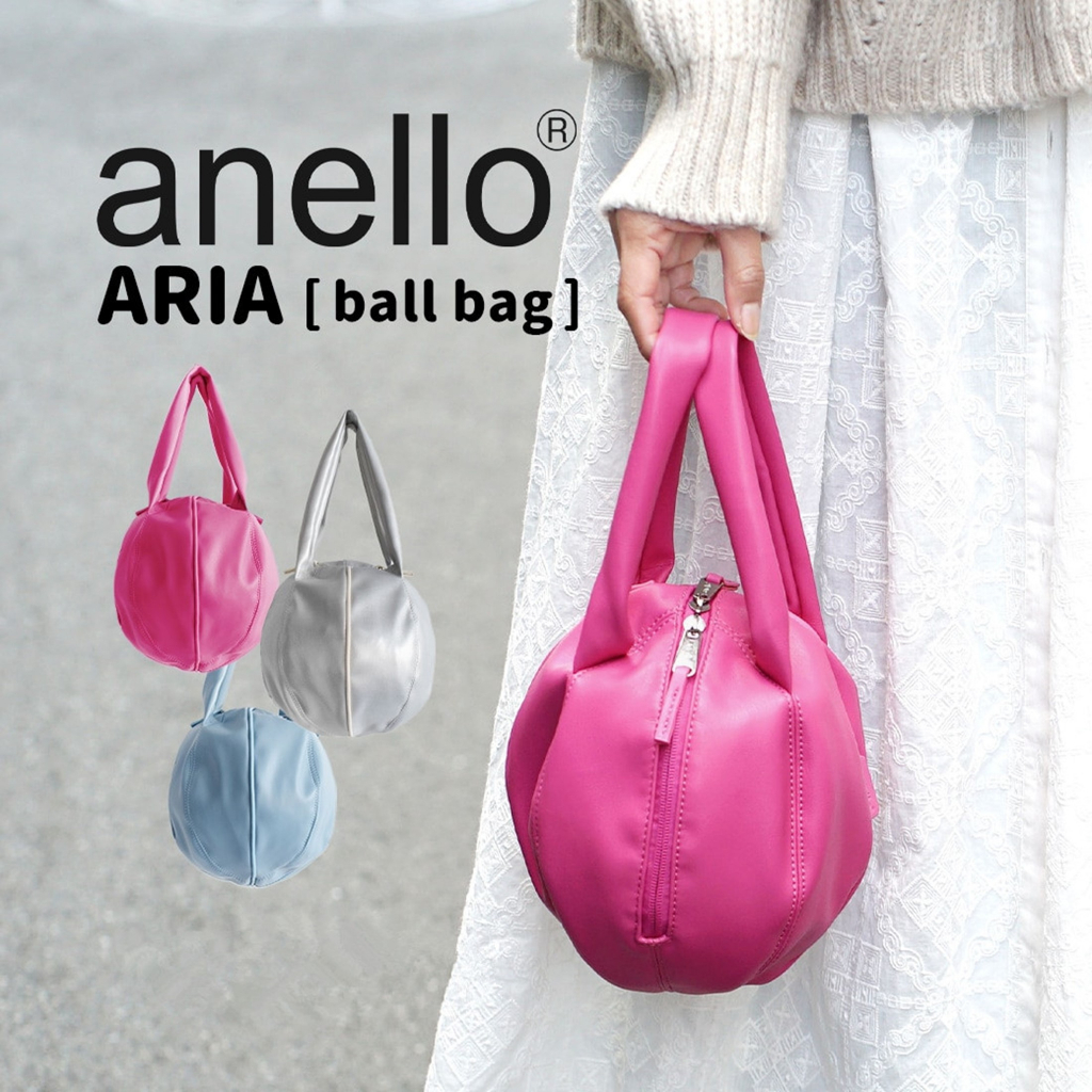 (ของแท้ ใหม่) anello ARIA Ball Type Bag (AGB4241)