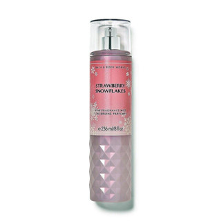 สเปรย์น้ำหอม Bath &amp; Body STRAWBERRY SNOWFLAKES Fine Fragrance Mist 236ml.