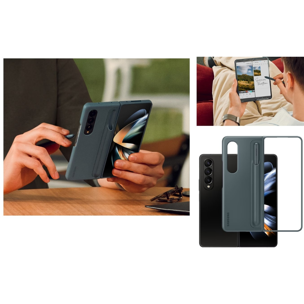 เคสแท้ Samsung Z Fold4 case Standing Cover with Pen / S Pen Fold Edition ** มือสองราคาประหยัด
