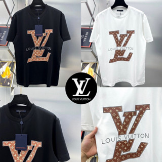 เสื้อยืด Lois Vuitton🖤🤍 Hiend 1:1 cotton 💯