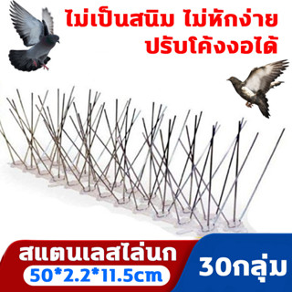 ลวดกันนกพิราบ อุปกรณ์ไล่นกพิราบ เหล็กกันนก อุปกรณ์ไล่นก ไล่นกพิราบ ไล่นกพิราบถาวร ที่ดักนกพิราบ กันนกพิราบ bird repeller