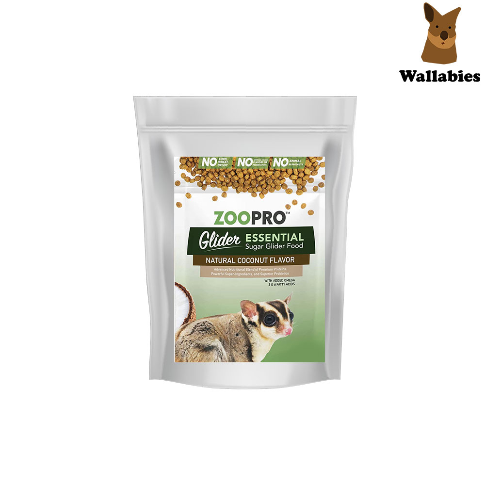 (แบ่งขาย) Exotic Nutrition -Zoopro Glider Essential  100g ซูโปร ไกลเดอร์ เอสเซนเชียล อาหารเม็ด