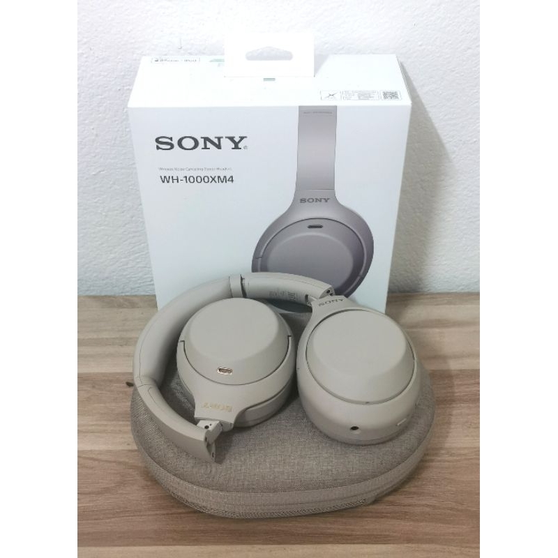 หูฟัง​ sony​ WH-1000XM4 ของแท้​ มือสอง