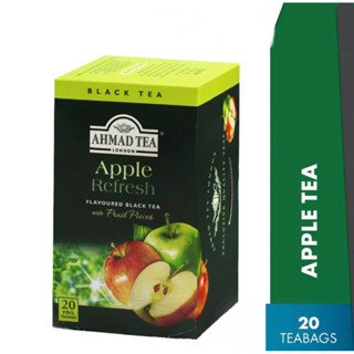 ชาผลไม้ รสแอปเปิ้ล Ahmad Tea Apple (20 Teabags) Halal Certified