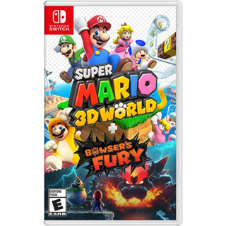 (พร้อมส่ง) แผ่นเกม SUPER MARIO 3D WORLD BOWSERS FURY - NINTENDO SWITCH