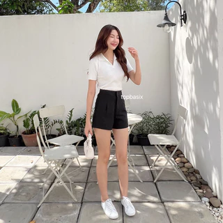 TOPBASIX - Plain shorts กางเกงขาสั้นเบสิค 7 สี