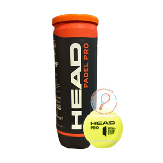 ลูกพาเดล เทนนิส Tennis Padel Ball Head Padel Pro บรรจุ 3 ลูก ของแท้ พร้อมส่ง