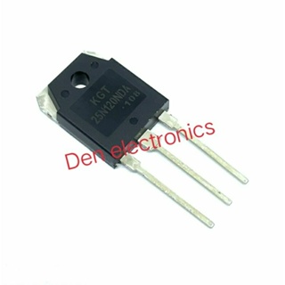 KGT25N120NDA  TO247 25A1200V MOSFET N-Fet มอสเฟต ทรานซิสเตอร์ สินค้าพร้อมส่ง (ราคา1ตัว)