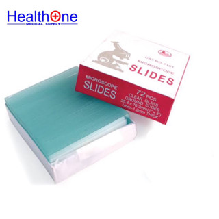 กระจกสไลด์ใส 72pcs/box Microscope Slides