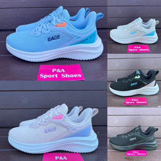 รองเท้าผ้าใบบาโอจิ baoji สีหวาน #bjw954
