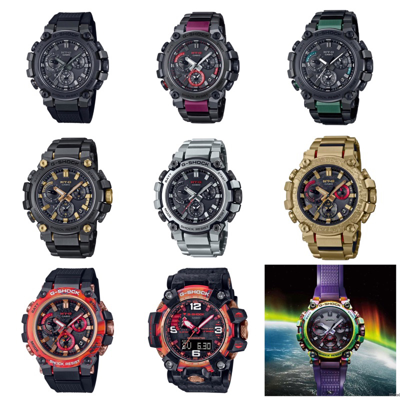 Casio G-Shock รุ่น MTG-B3000 (MTG-B3000B-1A,MTG-B3000D-1A,MTG-B3000BD-1A,MTG-B3000BD-1A2,MTG-B3000BD
