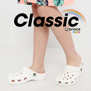 Crocs Collection รองเท้าแตะ สำหรับเด็ก ผู้ใหญ่เท้าเล็ก CSS Clog 206990-100 / 206991-100 / 206990-2Y2 / 206991-2Y2 (1390)