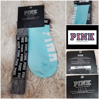 แท้💯% Victorias​ secret​ PINK​ ผ้าคาดผม+ถุงเท้า 🛍️ของใหม่/ป้ายห้อย/จากShopแท้🛍️