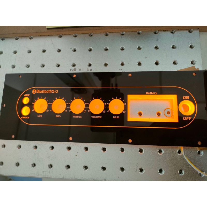 TB21 ย้ายดิจิตอลเพลทไฟแผ่นเปล่าขนาดช่องเพลท25*5