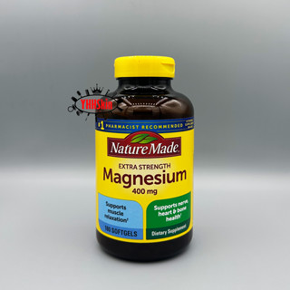 Nature Made Extra Strength Magnesium 400mg (180 เม็ด)