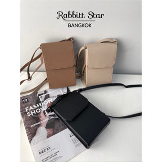 ลดทันที 25บาท ใส่โค้ด L1J5V  Rabitt Star กระเป๋าสะพายข้าง Rbs2302 กระเป๋าใส่มือถือ อยู่ทรง ไม่ย้วย