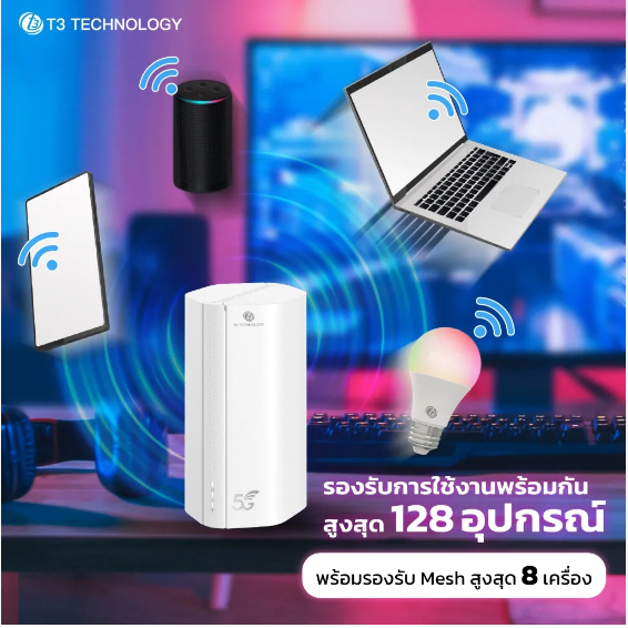 T3 5G CPE Pro C56 Router เราเตอร์ใส่ซิม 5G 4G รองรับการใช้งานทั้ง 5G NR ...