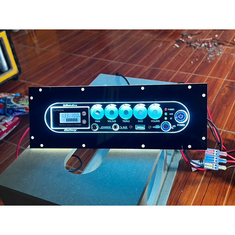 เพลทไฟแอมht22พร้อมอุปกรณ์รอบข้างยกเว้นแอม