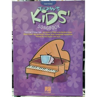 TODAY KIDS SONGBOOK - EASY PIANO (HAL)073999527391