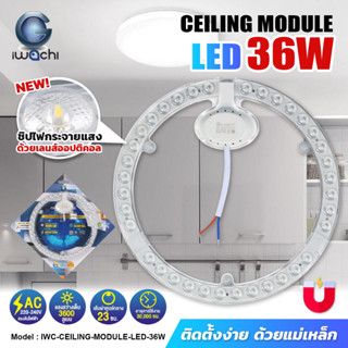 แผงไฟแม่เหล็ก IWC-CEILING-MODULE-LED-36W