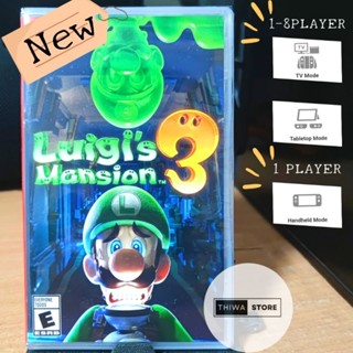 [*0* เพียง 1,224 บาท โค้ดส่วนลด 20DDSEP19] (มือ1) Nintendo Switch | Luigis Mansion 3