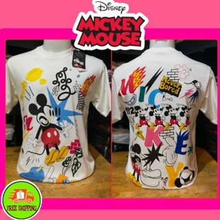 เสื้อ ลาย Mickey  mouse สีขาว ( MKX-047 )