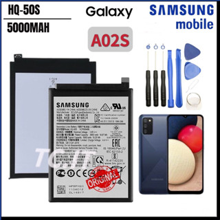 แบตเตอรี่ แท้ Samsung A02S HQ-50S Battery For Samsung A02S/A025 Original Battery แบต Samsung A02S/A025 ฟรีอุปกรณ์ไขควง