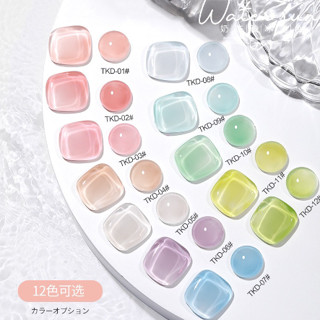 สีเจล AS ไซรัปสุดฮอต สีสวย ฟรุ๊งฟริ๊ง ฮอตฮิตเลย รุ่น 12 สี (รหัส TKD)