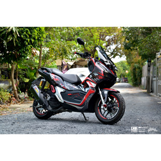 สติ๊กเกอร์แต่งลายรถ Honda ADV 150 ลาย HP4