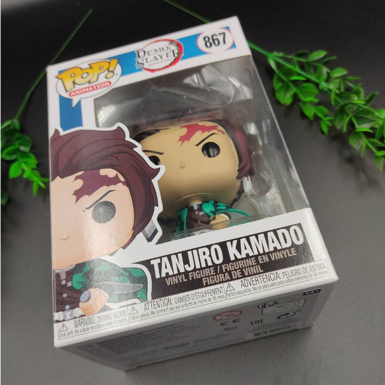 Funko Pop Animation - Tanjiro Kamado #867 จาก Demon Slayer ของแท้ พร้อมส่ง