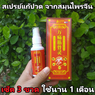 สเปรย์แก้ปวด ขนาด 80 ml. สเปรย์แก้ปวดสมุนไพร สำหรับผู้มีปัญหา ปวดเมื่อย ปวดหลัง ปวดเอว คลายเส้น จากการทำงาน เล่นกีฬา