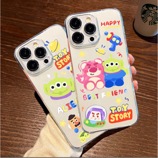 เคสซิลิโคน เคสโทรสัพท์ลายการ์ตูนน่ารักๆ เคสมือถือ iPhone 14 13 12 11 pro max XR XS MAX 6 7 8 plus mini เคสใส กันกระแทก