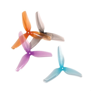 [ใบพัดโดรน 2นิ้ว] GEMFAN HURRICANE 2009 - 3 2" 3-BLADE PROPELLER 1.5mm 1ถุง 8ใบ สุ่มสี