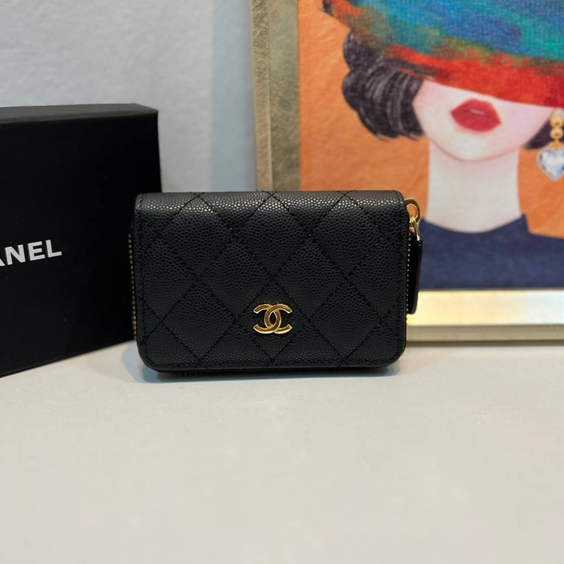 กระเป๋า chanel card holder + boxset