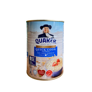 ขนมข้าวโอ๊ต Quaker Quick Cook ข้าวโอ๊ต สูตรสุกเร็ว แบบต้ม ตรา เควกเกอร์ 400 กรัม