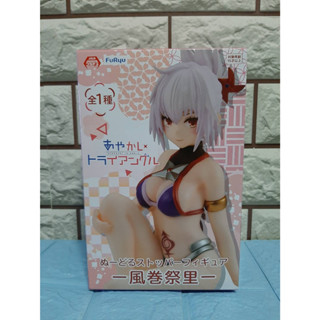 (ของแท้ มือ1) Ayakashi Triangle Kazamaki Matsuri Noodle Stopper Furyu